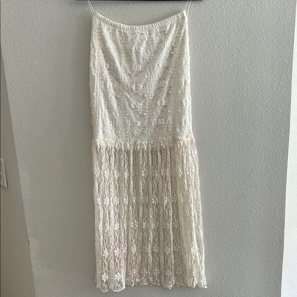 No Boundaries Lace Western Bohemian Skirt